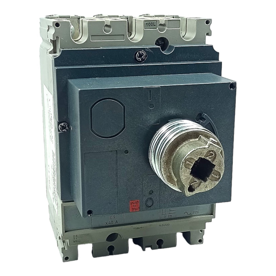 Disjuntor Caixa Moldada Schneider NS100L 29713 TM 40 D 40a - Cabo Eletro