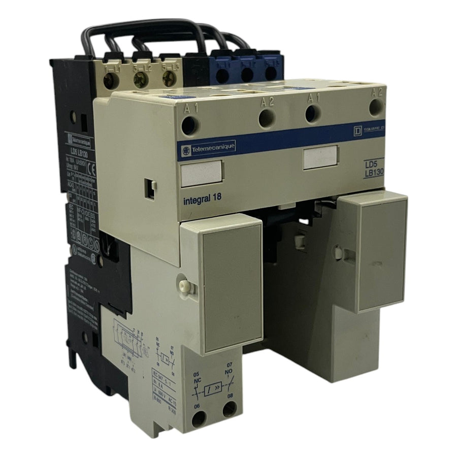 Disjuntor do Contato Reverso DOL Telemecanique LD5LB130 18A - Cabo Eletro