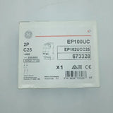 Disjuntor Bipolar GE EP102UCC25 673328 6KA 400V - Cabo Eletro