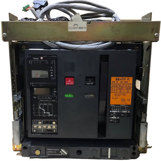 Disjuntor Moeller IZM 32 HD-3200 3P 690V 3200A 75KA - Cabo Eletro