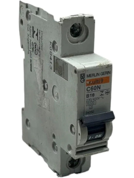 Disjuntor Monopolar MERLIN GERIN C60N B10 230/400V - Cabo Eletro