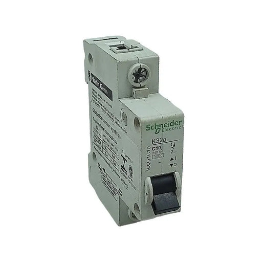 Disjuntor Monopolar Schneider K32A1C10 Curva C 10A 240v 3kA - Cabo Eletro