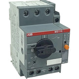 Disjuntor Motor ABB MS116-1.0 0.63-1.0A + SK1-11 - Cabo Eletro