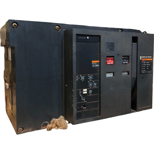 Disjuntor Tripolar Merlin Gerin M40 H1 4000A 1000v 50/60Hz - Cabo Eletro