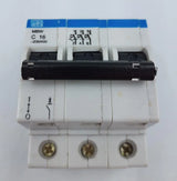 Disjuntor Tripolar WEG MBW C16 3P 230/400v 3 kA - Cabo Eletro