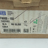 Fusível Retardado Weg Nh00 FNH00-16U 16A 500v - Cabo Eletro