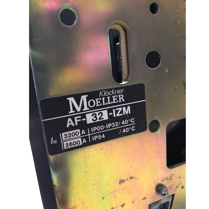 Disjuntor Moeller IZM 32 HD-3200 3P 690V 3200A 75KA - Cabo Eletro