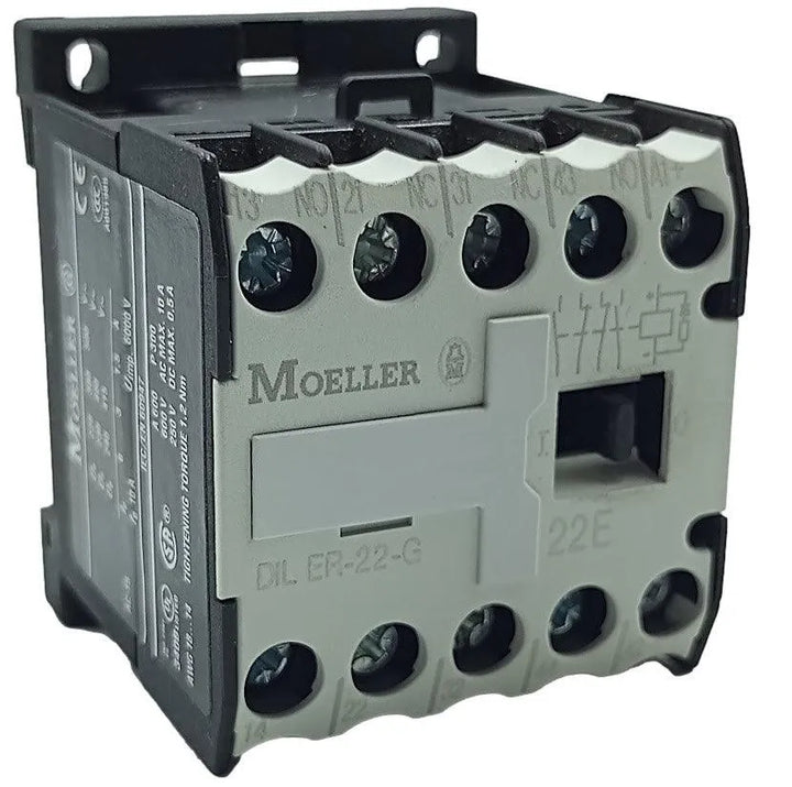 Mini Contator Moeller Diler-22-G 100vDC 2NA+2NO - Cabo Eletro