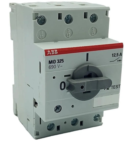 Disjuntor Motor ABB MO325-12.5 1SAM16000R1011 12.5A 690v 6kV - Cabo Eletro