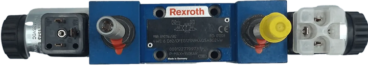 Válvula Solenoide Rexroth R901164582 350 Bar - Cabo Eletro