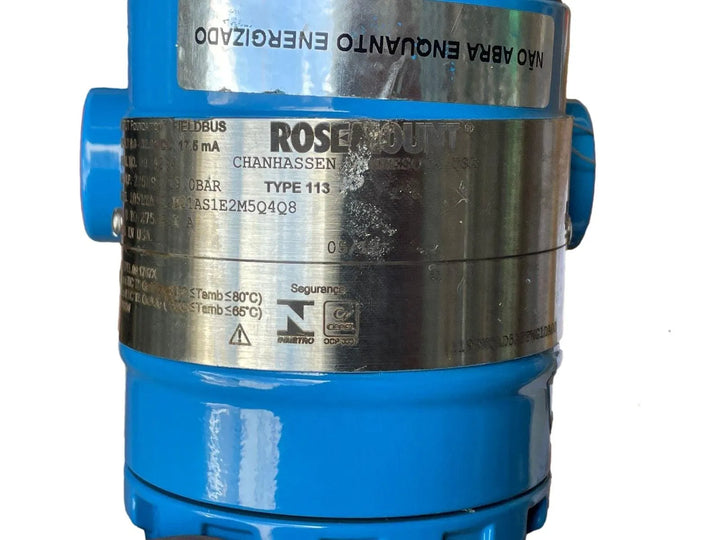 Transmissor de Pressão Rosemount 2051TA3F2B21AS1E2M5Q4Q48 - Cabo Eletro