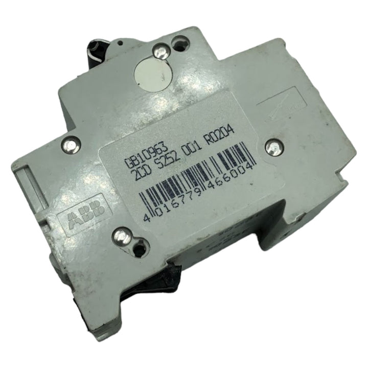 Disjuntor Bipolar ABB S202-C20 Curva C 20A 400v 6kA - Cabo Eletro