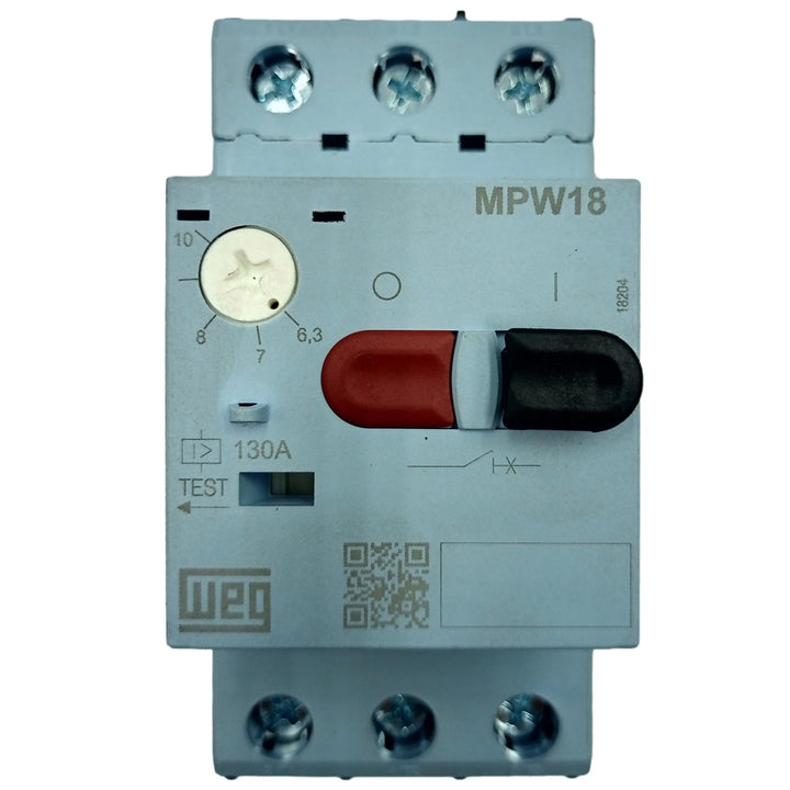 Disjuntor Motor WEG de 6,3 a 10A MPW18-10 - Cabo Eletro