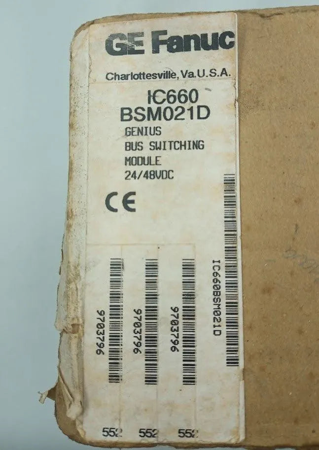 Módulo de Comutação de Barramento Ge Fanuc IC660BSM021D - Cabo Eletro