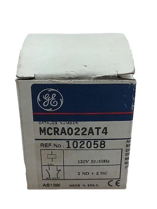 Contator GE MCRA022AT4 16a 750v MB0A4 120v 50/60Hz - Cabo Eletro