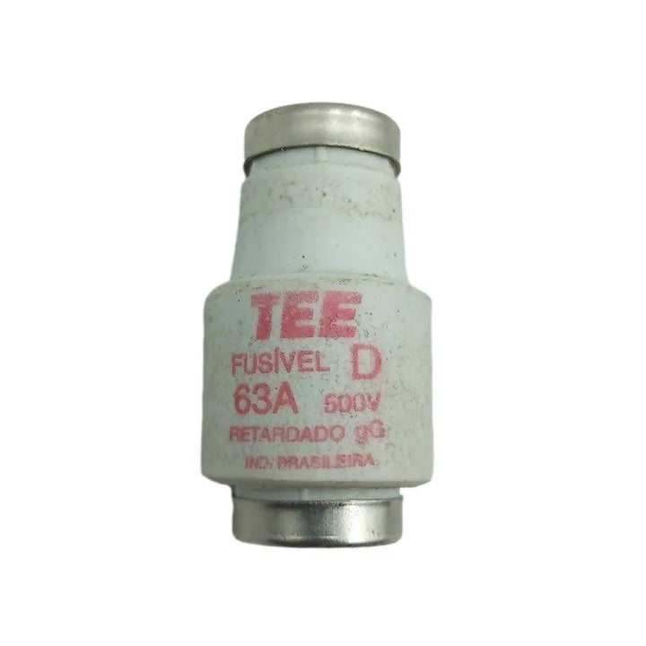 Fusível Retardado Diazed TEE 50A 500V gG 05 Peças - Cabo Eletro