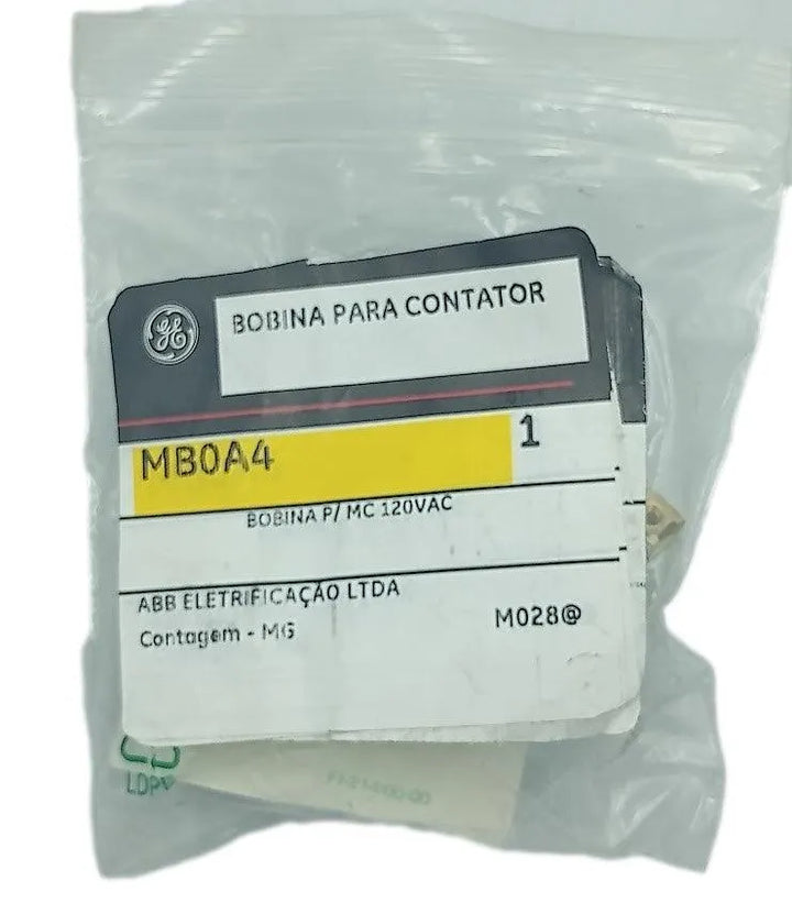 Bobina Para Contator GE MB0A4 120VAC - Cabo Eletro