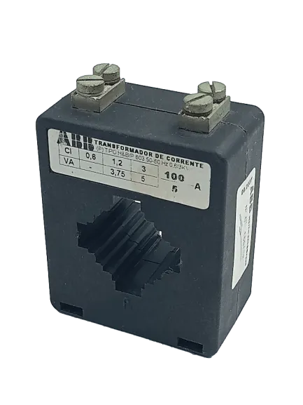 Transformador de Corrente Abb HB 603 100/5A 0,6/3KV USADO - Cabo Eletro