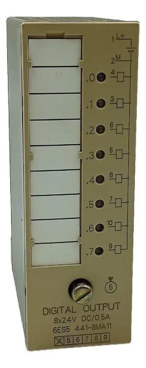Modulo de Saida Siemens 6ES5 441-8MA11 - Cabo Eletro