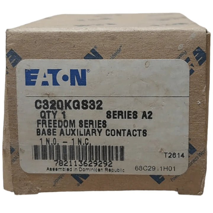 Contator Auxiliar Eaton C320KGS32 1NO 1NC - Cabo Eletro