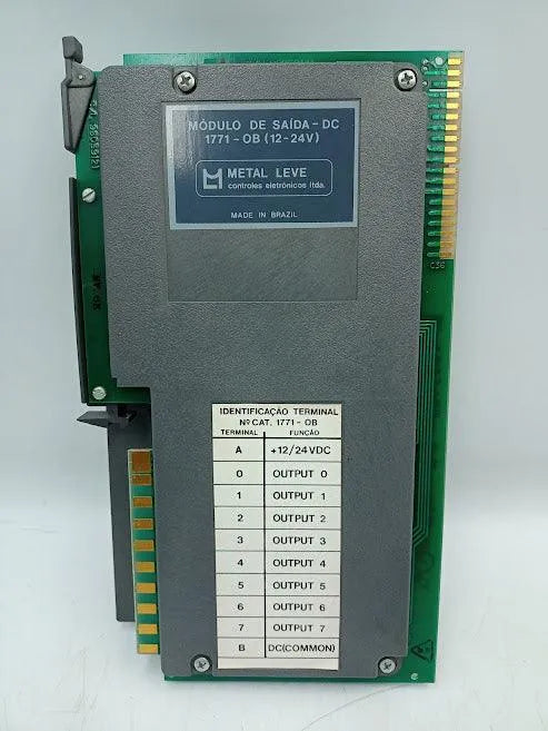 Módulo de Saída DC Allen-Bradley 1771-OB 12-24v - Cabo Eletro