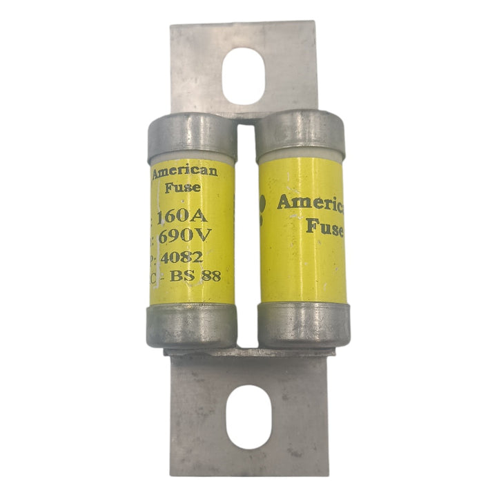 Fusível Ultra Rápido American Fuse 160A 690V - Cabo Eletro