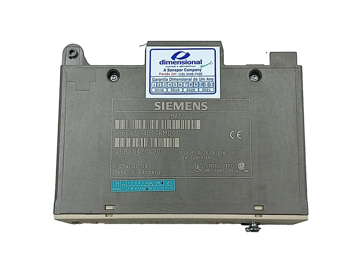 Módulo de Saída Digital Siemens 6ES5451-8MD11 115/230V 0,5A - Cabo Eletro