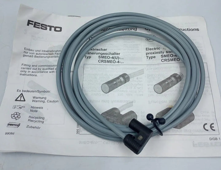 Sensor Festo SMEO-4U-K-LED-230 - Cabo Eletro