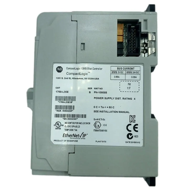 Fonte de Alimentação Allen Bradley 1769-L35E B - Cabo Eletro