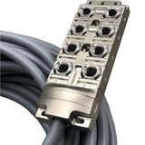 Cabo Moldado Murr Elektronik EXACT12 8xM12 5 Polos 15M - Cabo Eletro