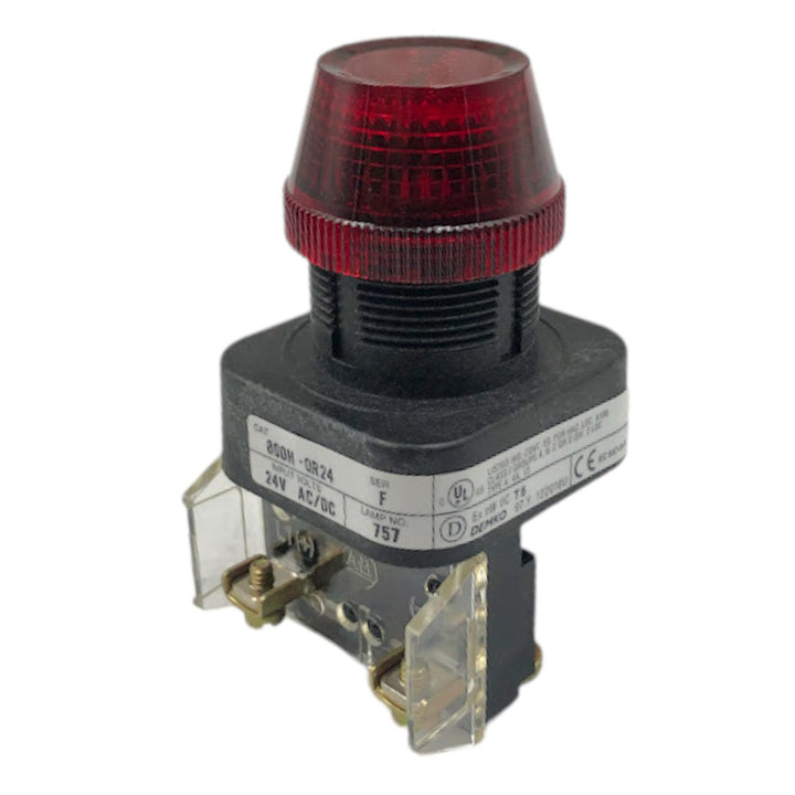 Luz Piloto Vermelha Allen-Bradley 800H-QR24 24v 30mm - Cabo Eletro