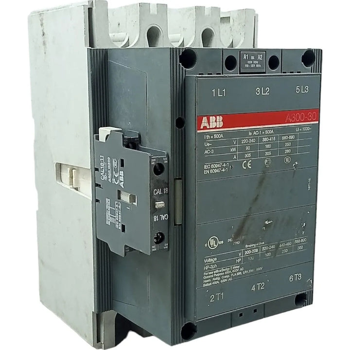 Contator Tripolar ABB A300-30-22-84 110v 50Hz/110-120v 60Hz - Cabo Eletro