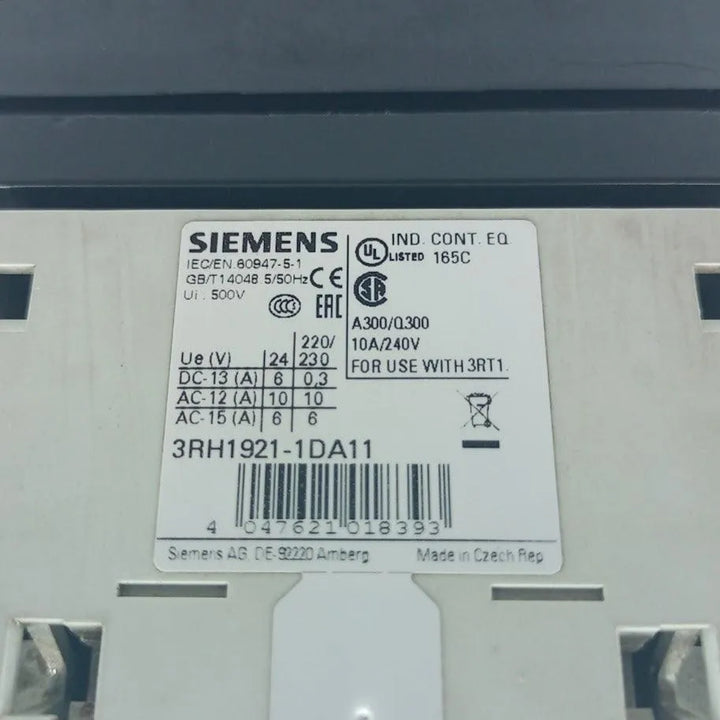 Contator Tripolar Siemens 3RT1466-6AP36 220-240v 50/60Hz - Cabo Eletro