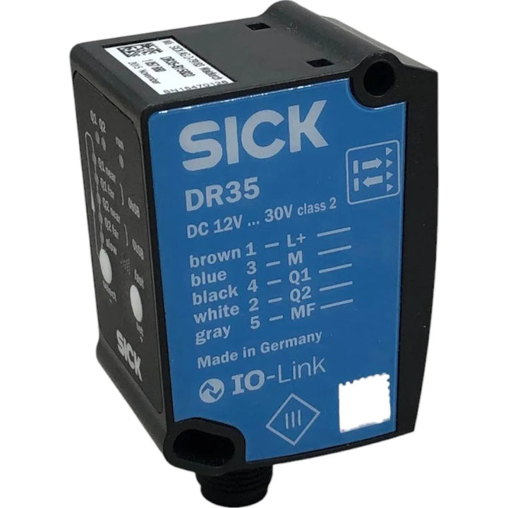 Sensor Fotoelétrico Sick DR35-B15822 Dx35 12-30v - Cabo Eletro