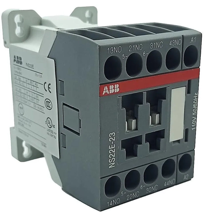 Mini Contator ABB NS22E-23 1SBH101001M2322 110v 50/60Hz - Cabo Eletro