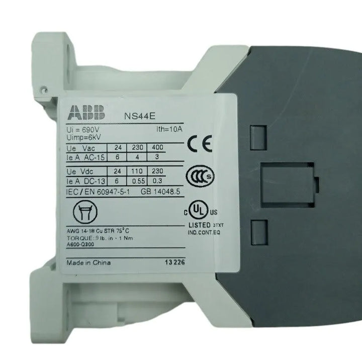 Contator ABB NS44E-25M 10A 690v 6KV 120v 60hz - Cabo Eletro