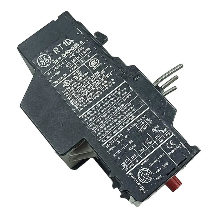 Relé Térmico Ge RT1D 690V 10A IE: 0.40-0.65 A - Cabo Eletro