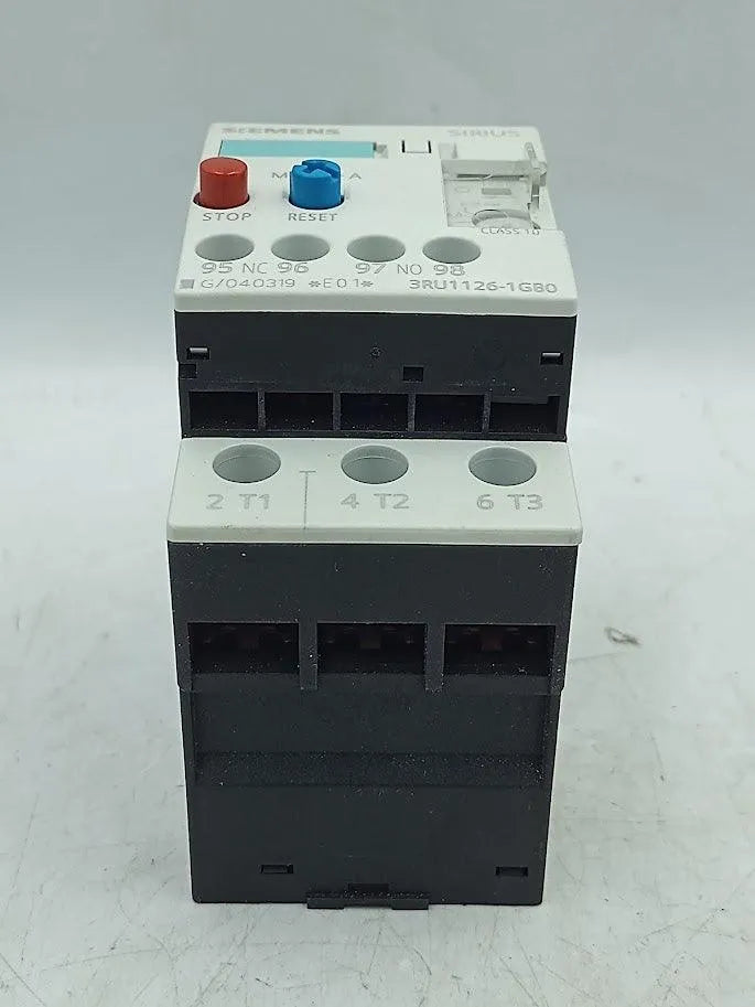 Relé Térmico Siemens 3RU1126-1GB0 4,5/6,3A - Cabo Eletro