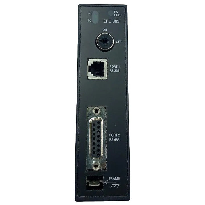 Módulo de CPU Ge Fanuc IC693CPU363-CH 240K User Memory - Cabo Eletro