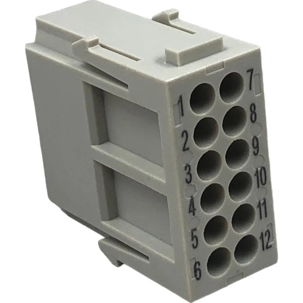 Módulo Han DD HARTING 09 14 012 3001 10A 250v 4kV - Cabo Eletro
