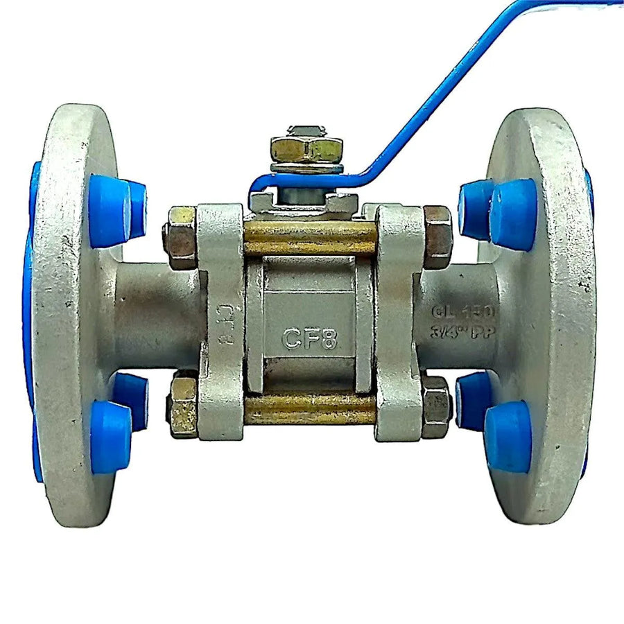 Válvula Esfera Mipel 3/4''PP CL150 CF8 - Cabo Eletro