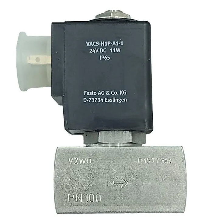 Válvula Solenoide Festo VZWD-L-M22C-M-G14-15-V-1P4-85-R1 - Cabo Eletro