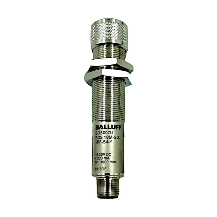 Sensor Ótico Difuso Balluff BOS007U 18M-GU-1PF-S4-Y 10-30Vdc - Cabo Eletro