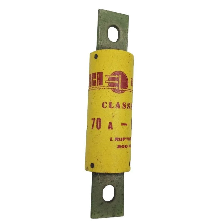 Fusível DCA Fuse Trap Classe J 70A 600vAC I RUPTURA 200KA - Cabo Eletro