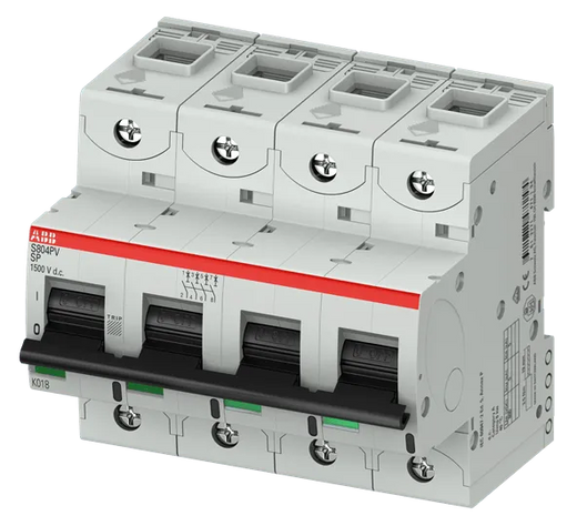 Disjuntor Tetrapolar ABB S804PV-SP25 1500v 5kA - Cabo Eletro