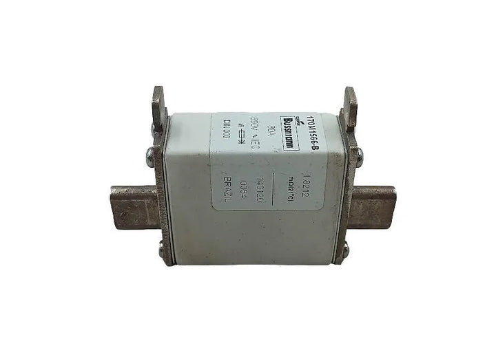 Fusivel Ultra-Rápido NH000 Bussmann 170M1566-B 80A 690V - Cabo Eletro