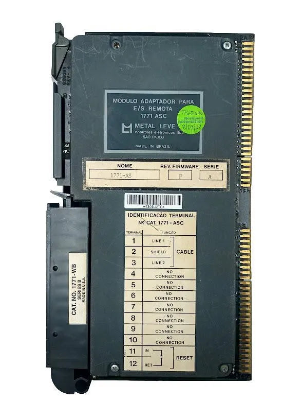 Módulo Adaptador Metal Leve 1771-ASC - Cabo Eletro