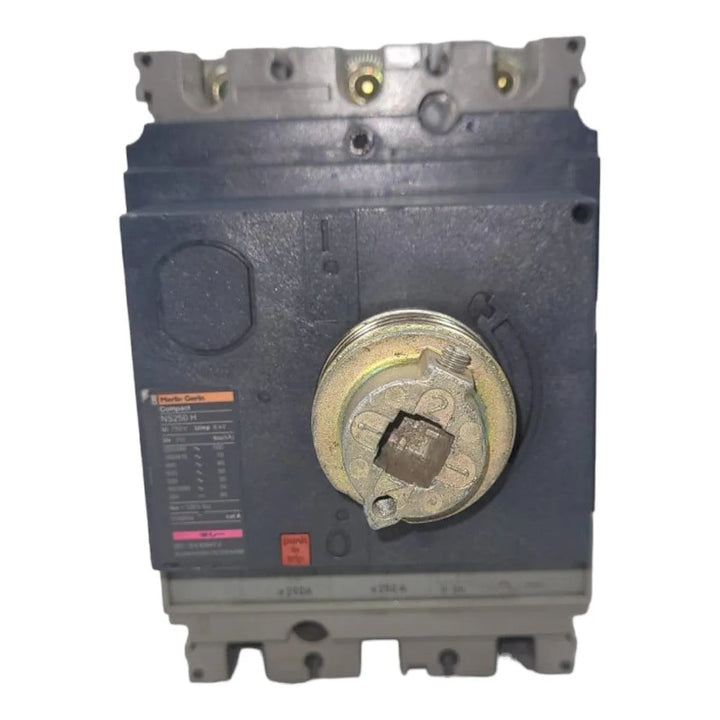 Disjuntor Caixa Moldada Merlin Gerin NS250 H 750V 8KV 250A - Cabo Eletro