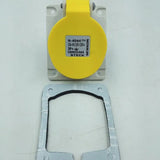 Tomada Steck N4044 3P+N 16A-4h 100-130v IP44 - Cabo Eletro