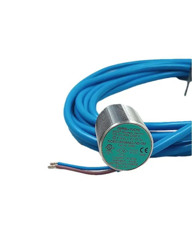 Sensor Indutivo Pepperl+Fuchs NCB10-30GM40-5M 8,2vDC - Cabo Eletro